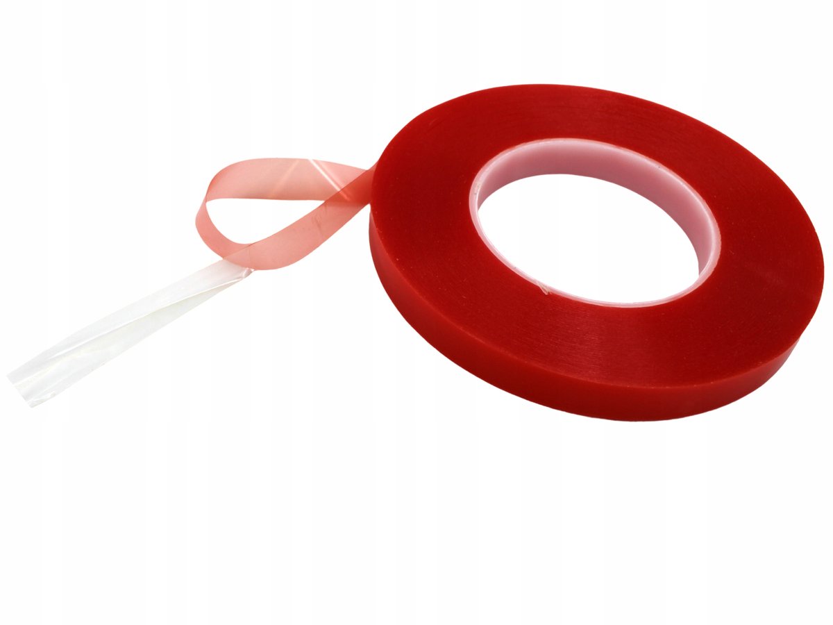 Sterke dubbelzijdige transparante folietape 9 mm x 5 m