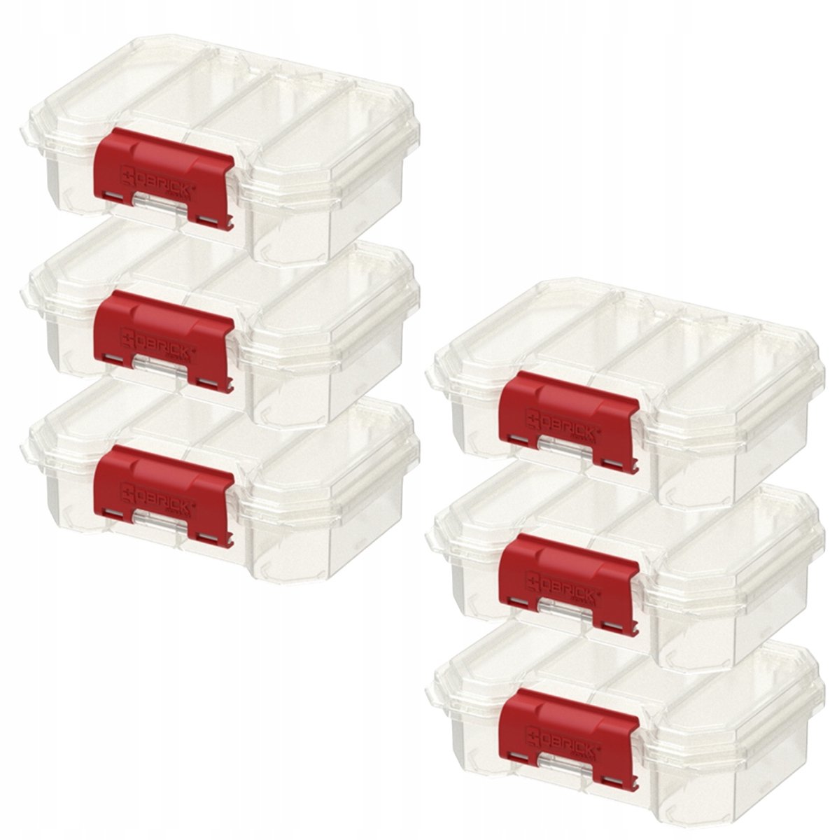 Qbrick REGULAR Organizer Compact S - Kleine Opbergdoos Transparant