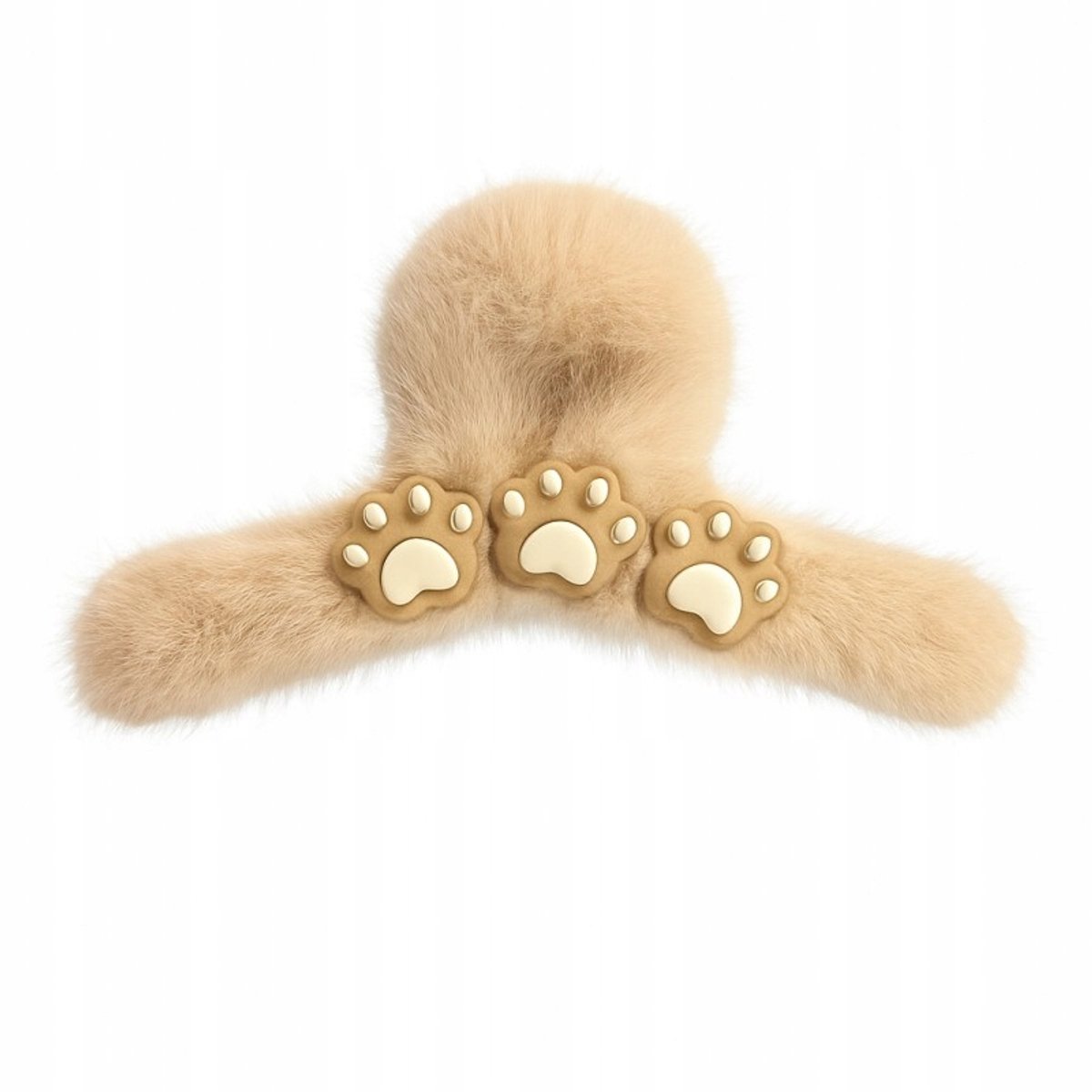 ECARLA XL Pluche Haarclip 13cm - Stijlvolle en stevige bevestiging