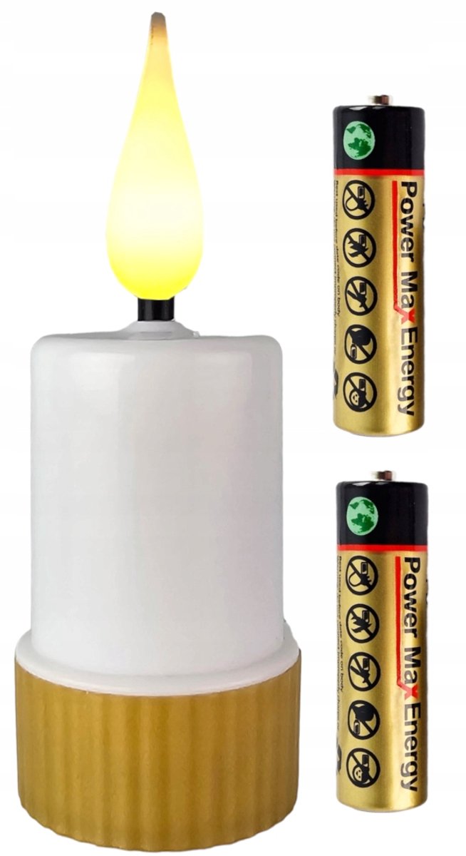 Elektrisch LED Inzetstuk voor Graflicht - Warm Wit Licht
