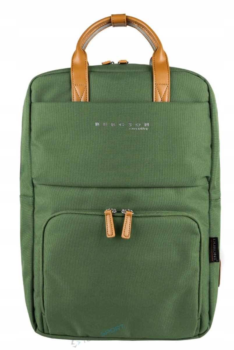 Bergson Citypulse Rugzak - 14L - Laptopvak - Groen