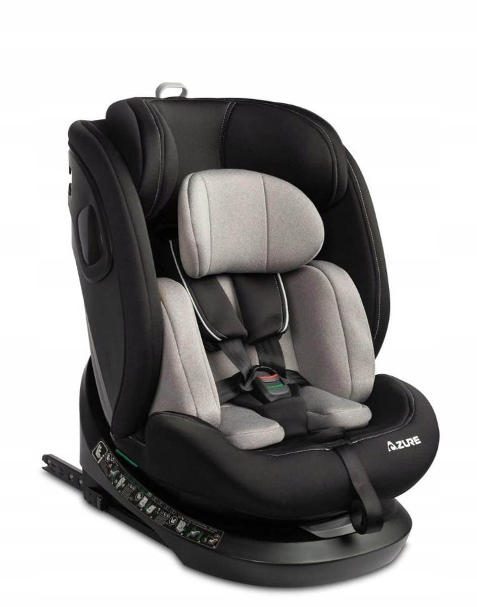 Caretero Azure Autostoeltje Grijs 40-150cm i-Size 360° Draaibaar