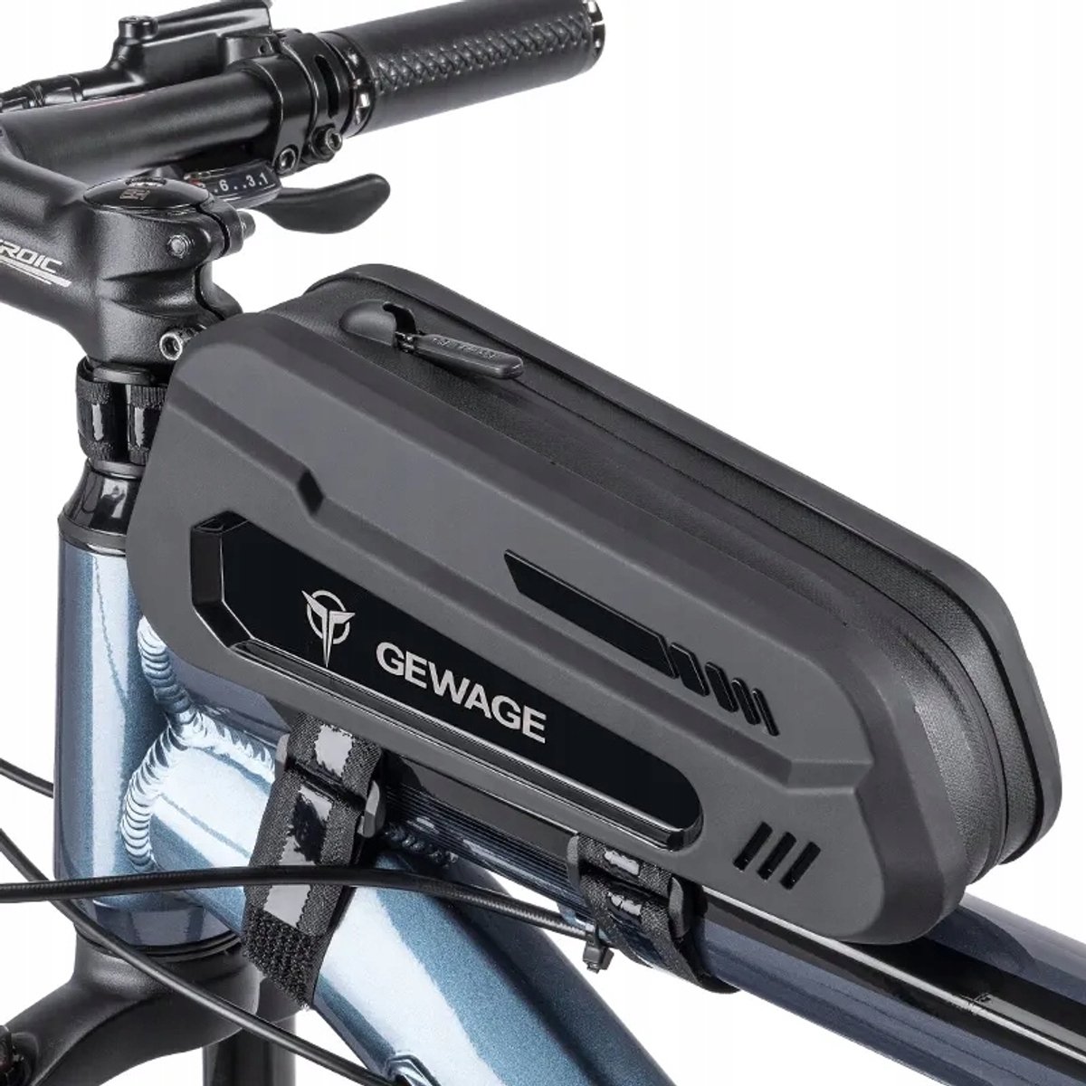 Waterdichte Fiets Frame Tas - Zwart - GEWAGE