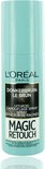 Stappenplan voor L'Oréal Paris Magic Retouch: sprayen, 13cm afstand houden, schudden en laten drogen.