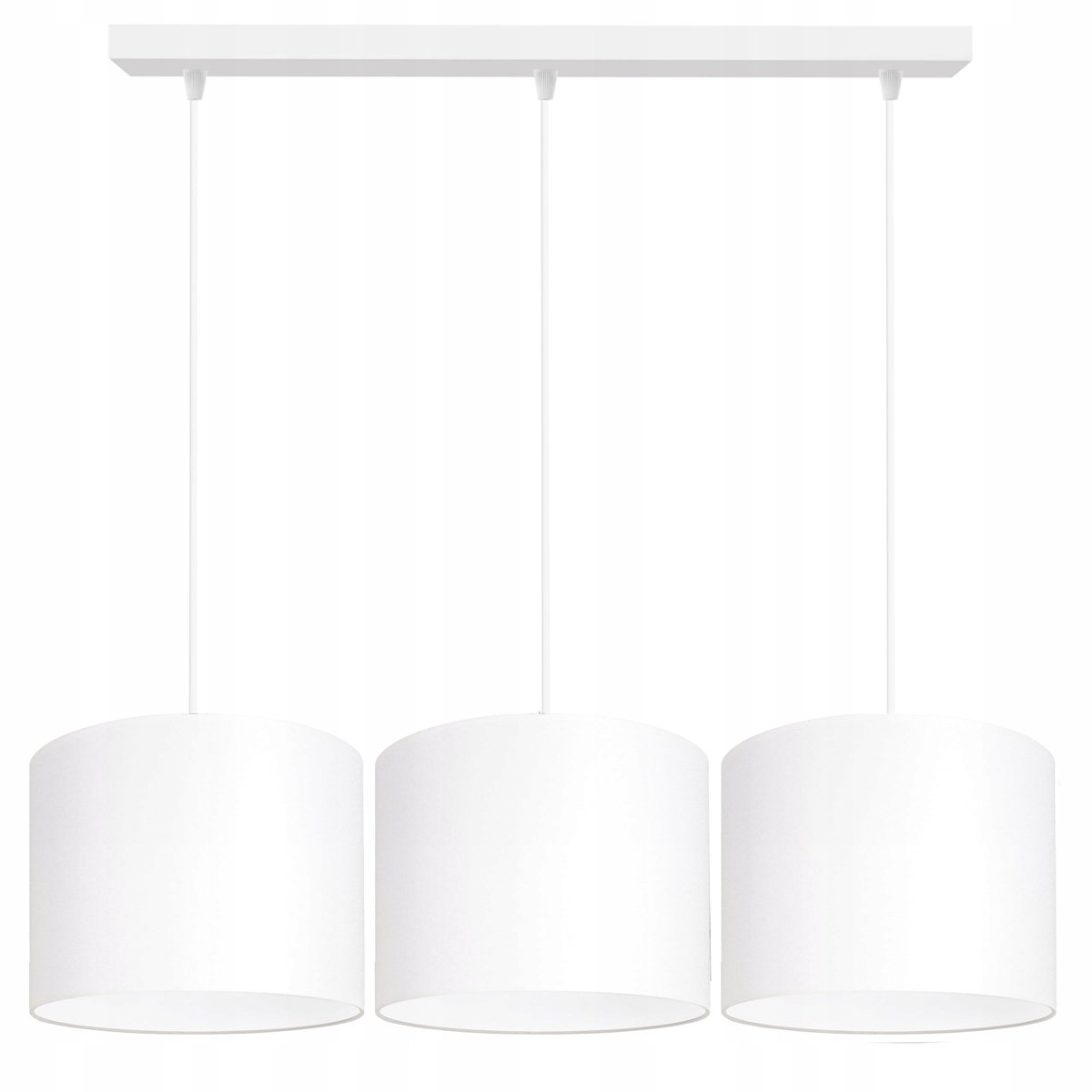 Hanglamp E27 met 3 lampenkappen voor woonkamer, kinderkamer