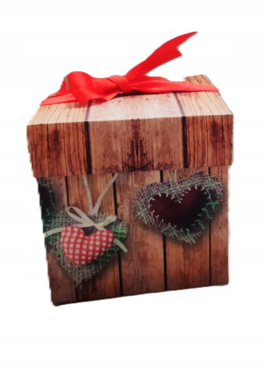 Hartforme Cadoverpakking 11x11 cm - Zelf te Monteren