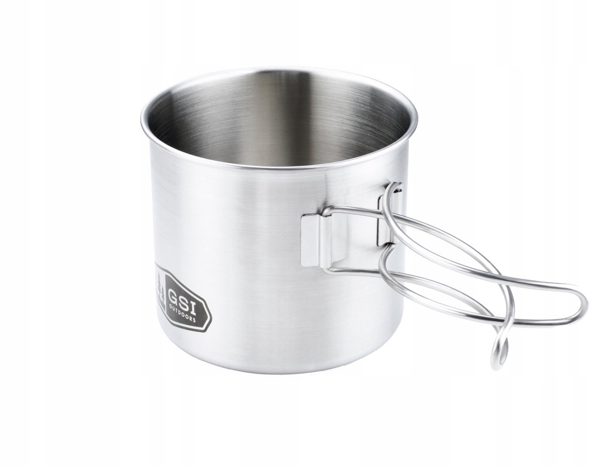 GSI Glacier RVS Mok 0,5L - Duurzaam en compact