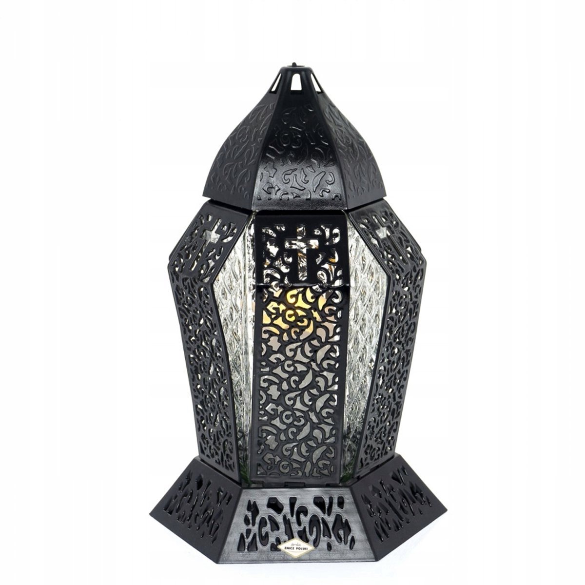 Znicz Lampion Save Zwart 30 cm - Poolse Kwaliteit
