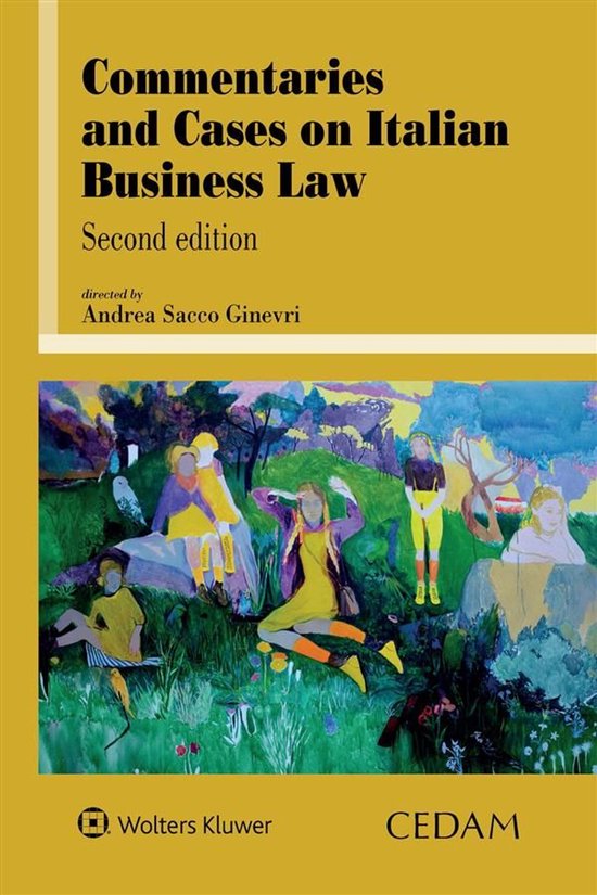 Commentaries and cases on italian business law - Second edit ... - cover