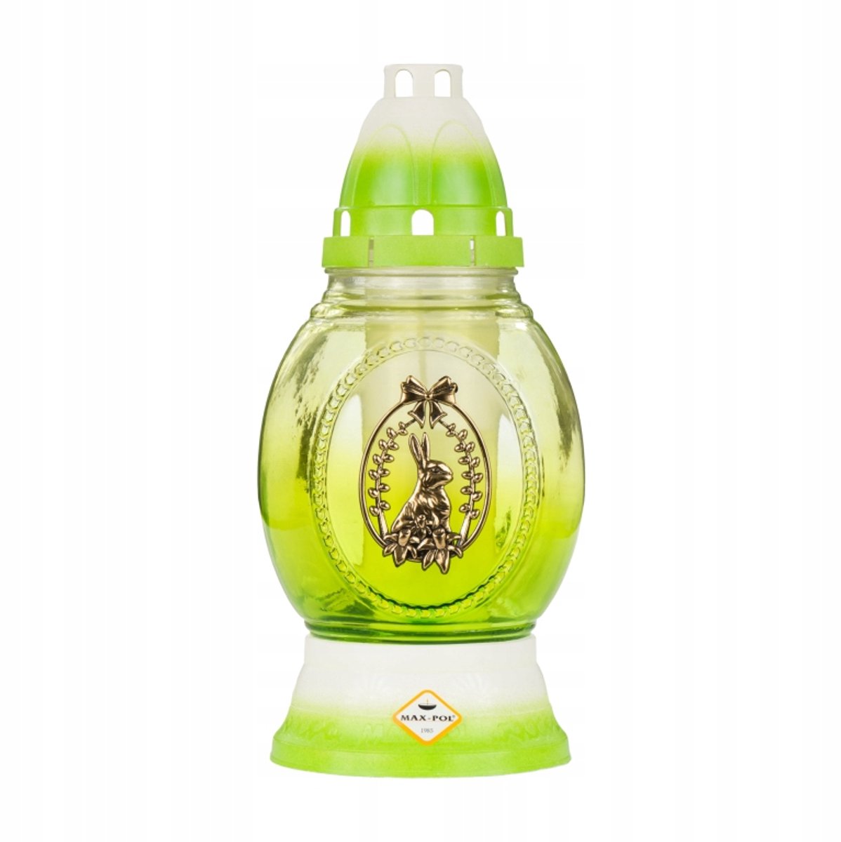 Glazen Graflicht 26 cm Limoncello met Verwisselbare Inzet - MAX-POL