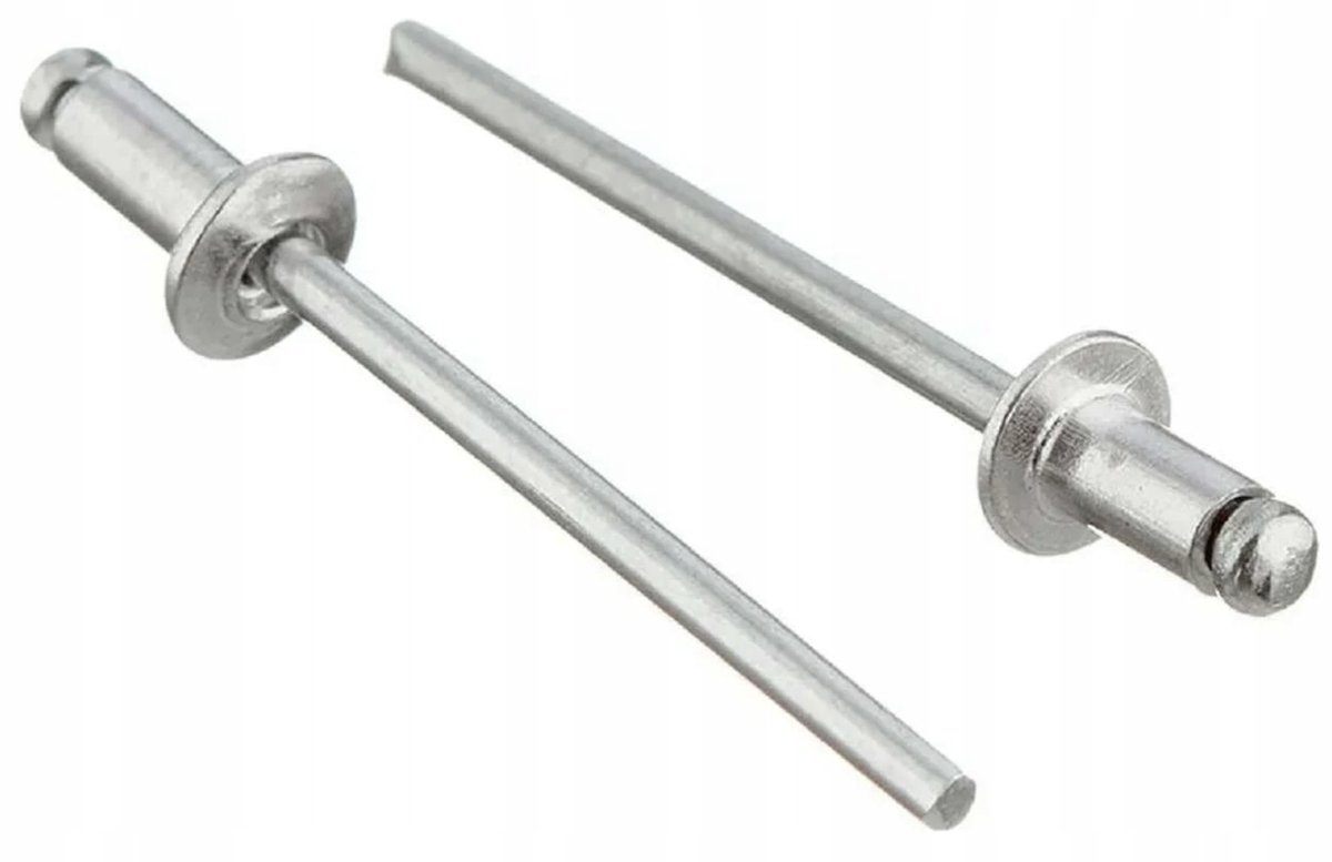500x Stalen Blindklinknagels 4,8x6mm Platkop ISO 15979