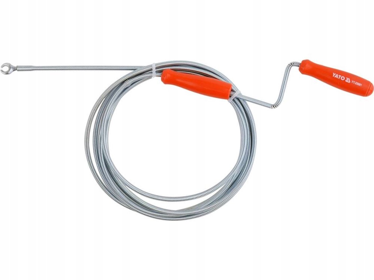 Yato Rioolreinigingsspiraal 3m x 5mm - Efficiënt Ontstoppen