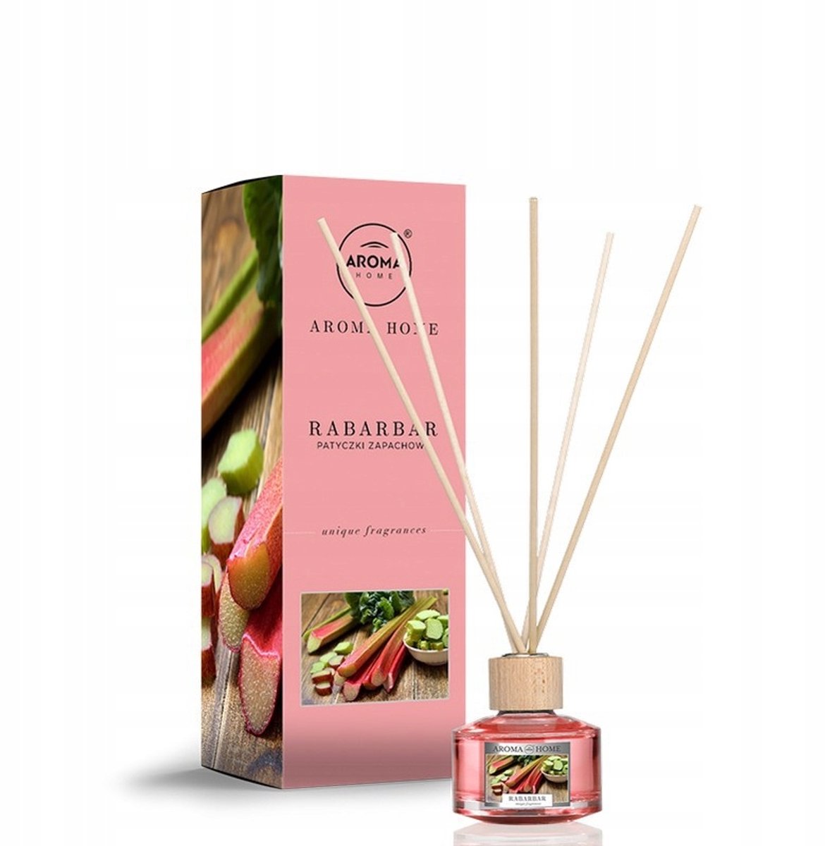 Aroma Home Unieke Geurstokjes 50ml Rabarber - Zomerse Fruitgeur