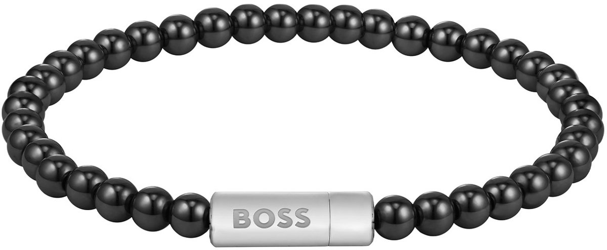 BOSS HBJ1580789M Heren Armband - Kralenarmband