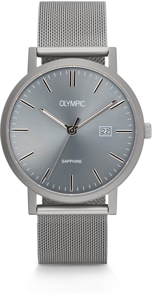 Olympic OL26HTS002 Titanium Heren Horloge