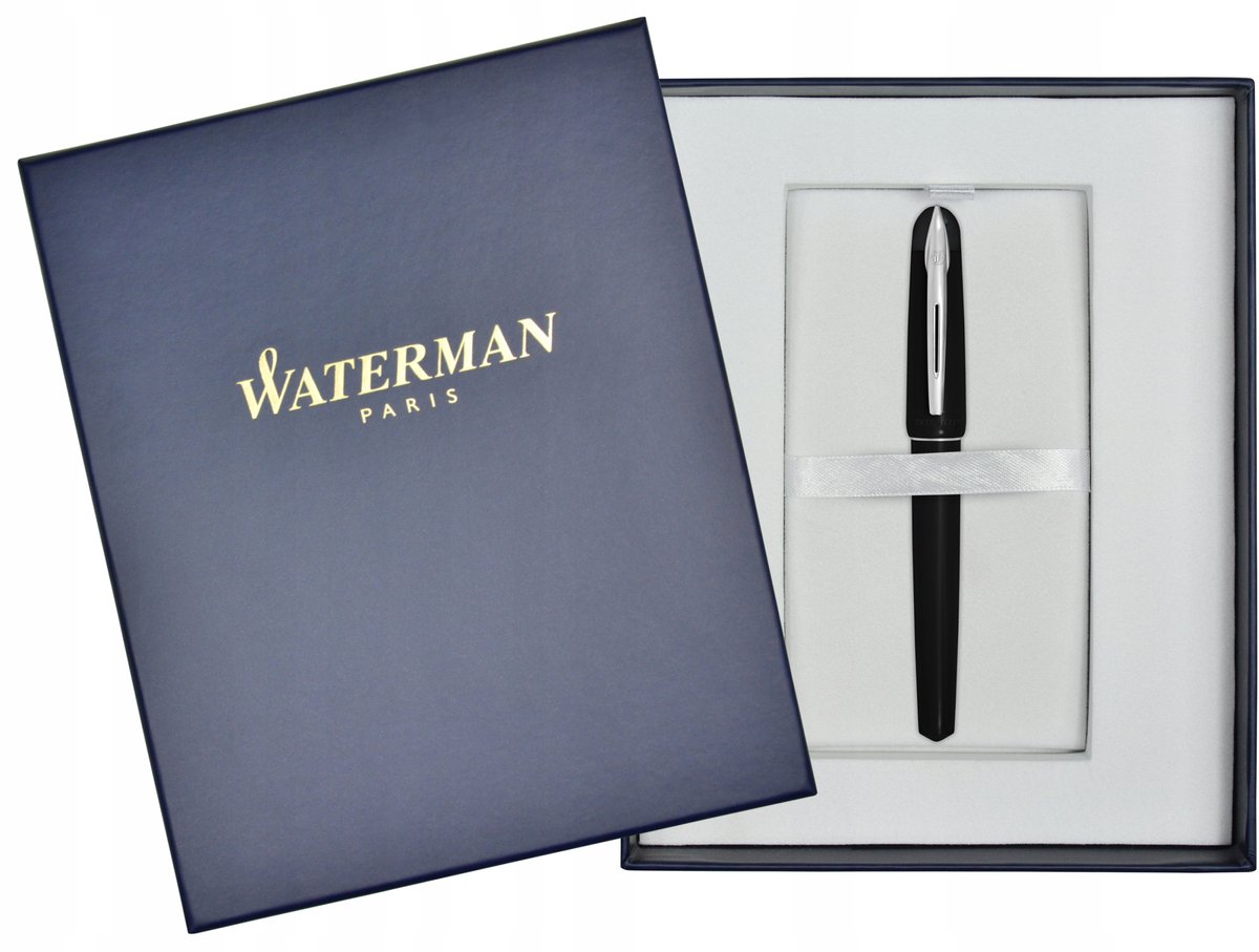 Waterman Kultur Vulpen Zwart CT - Luxe Doos