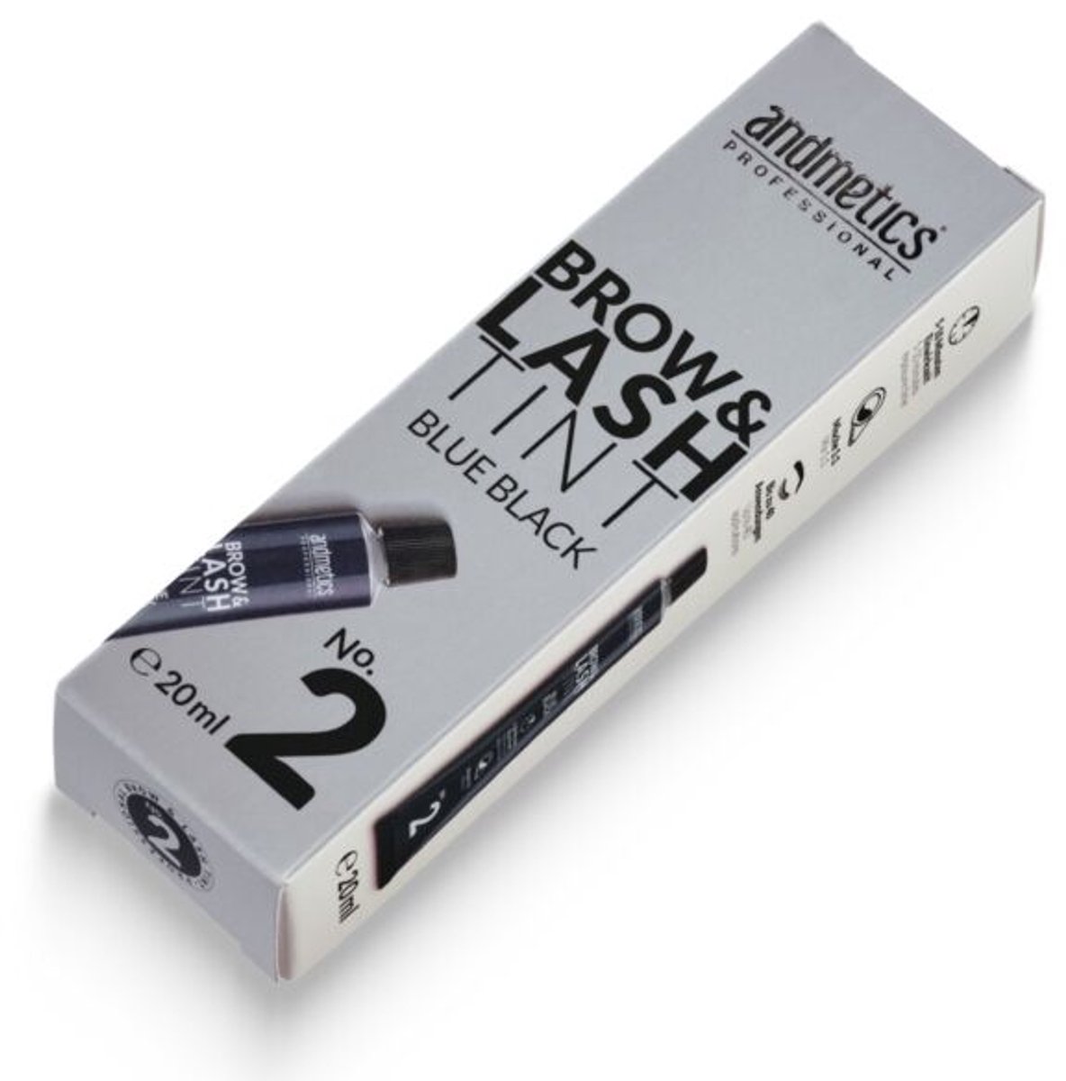 ANDMETICS - Brow & Lash Tint blue/black - Wenkbrauwverf & Wimperverf