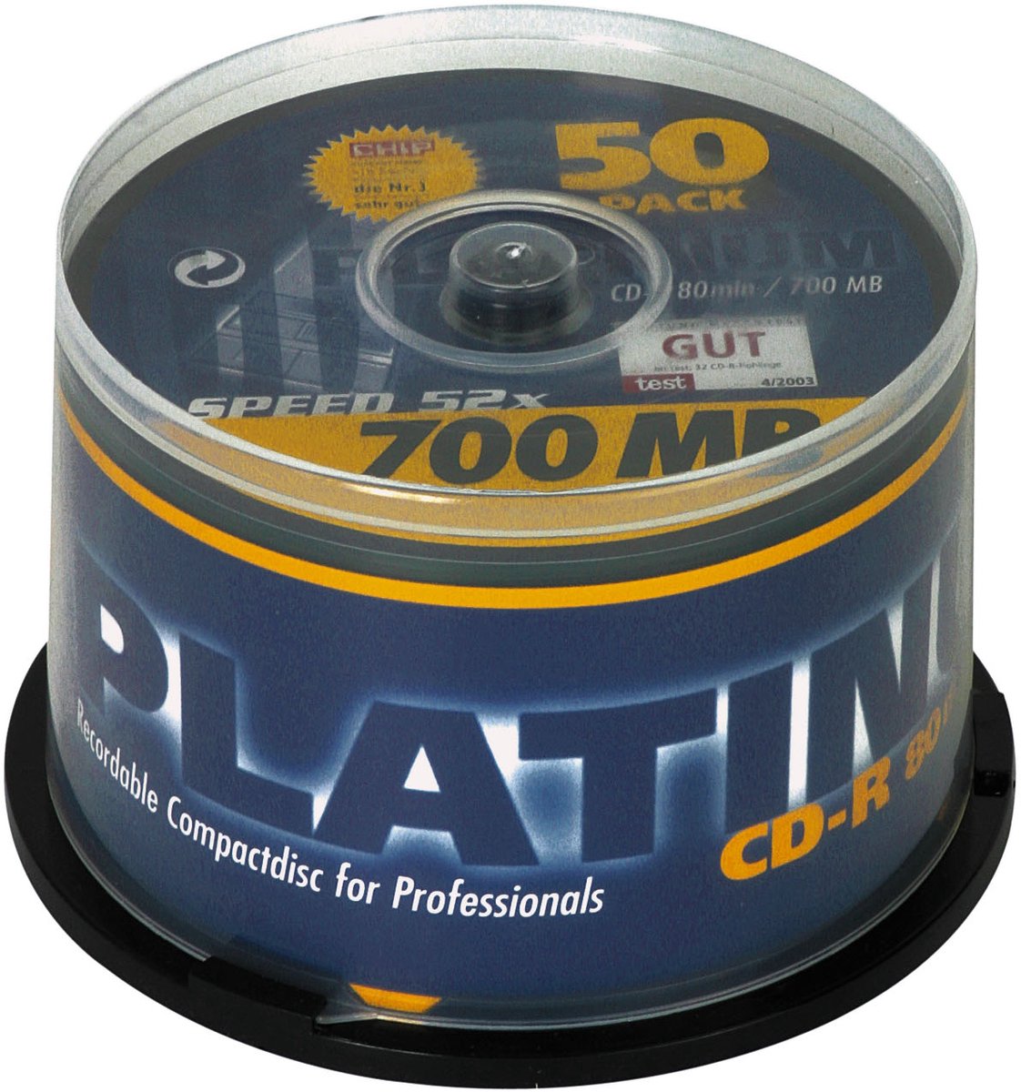 Platinum CD-R 700 MB 50er CakeBox