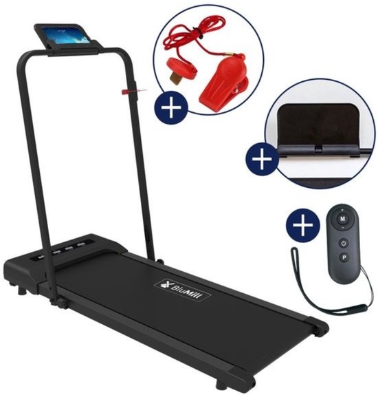BluMill Loopband Inklapbaar 10km/u Zwart - BluMill - €189,95