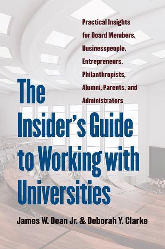The Insider's Guide to Working with Universities - cover