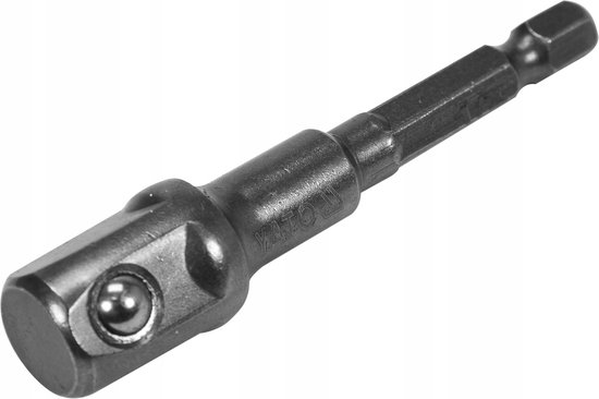 Yato doppensleutel adapter, 1/2" aandrijving, 70mm lengte, CrV staal.