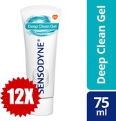Sensodyne Deep Clean Gel Tandpasta 75ml - 12 Pack Voordeelverpakking