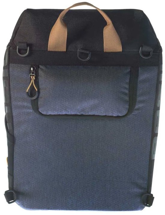 Basil Miles Fietsrugzak - Enkele fietstas - Zwart - 13 Liter van Basil — afbeelding 3