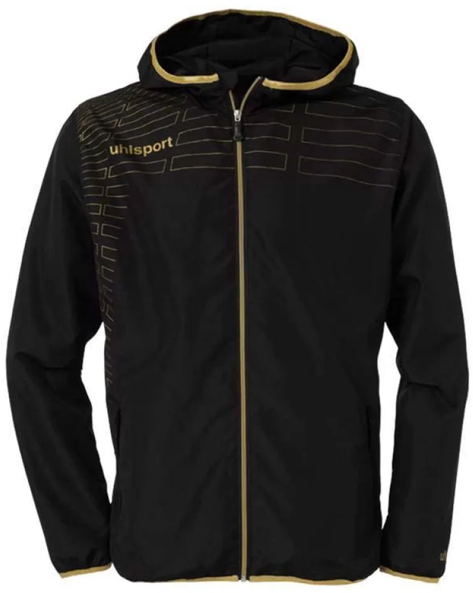 Uhlsport Match Presentatiejas Zwart-Goud Maat 140