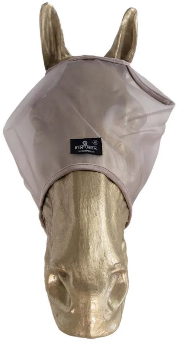 Kentucky Vliegenmasker Classic Zonder Oren Lichtbruin - paard van Kentucky — afbeelding 2