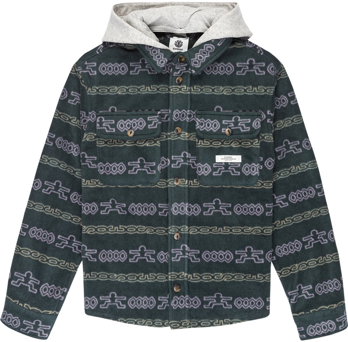 Element Polar Fleece Jas 16 Years Jongens Blauw