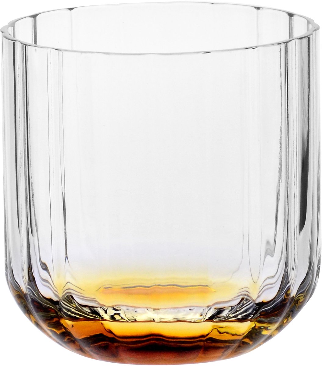 Krosno Karafset met 2 Glazen – 650 ml Karaf & 260 ml Glazen – Amber - Premium Loodvrij Kristalglas - Voor Water, Whisky, Brandy of Limonade - Elegante Geschenkset - Handwas Aanbevolen — cadeau in Koken & Dineren - foto 5
