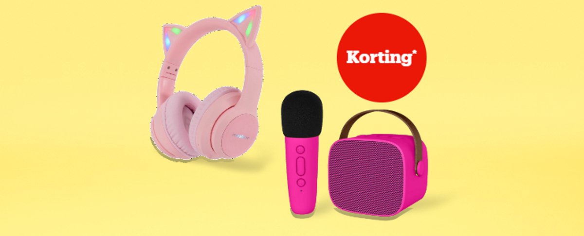 Tot 15% korting* op audio