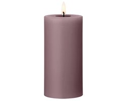 Ester & Erik Led Pillar kaars H15cm winter rose