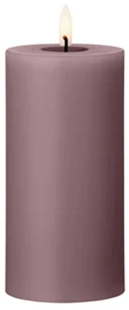 Ester & Erik Led Pillar kaars H15cm winter rose
