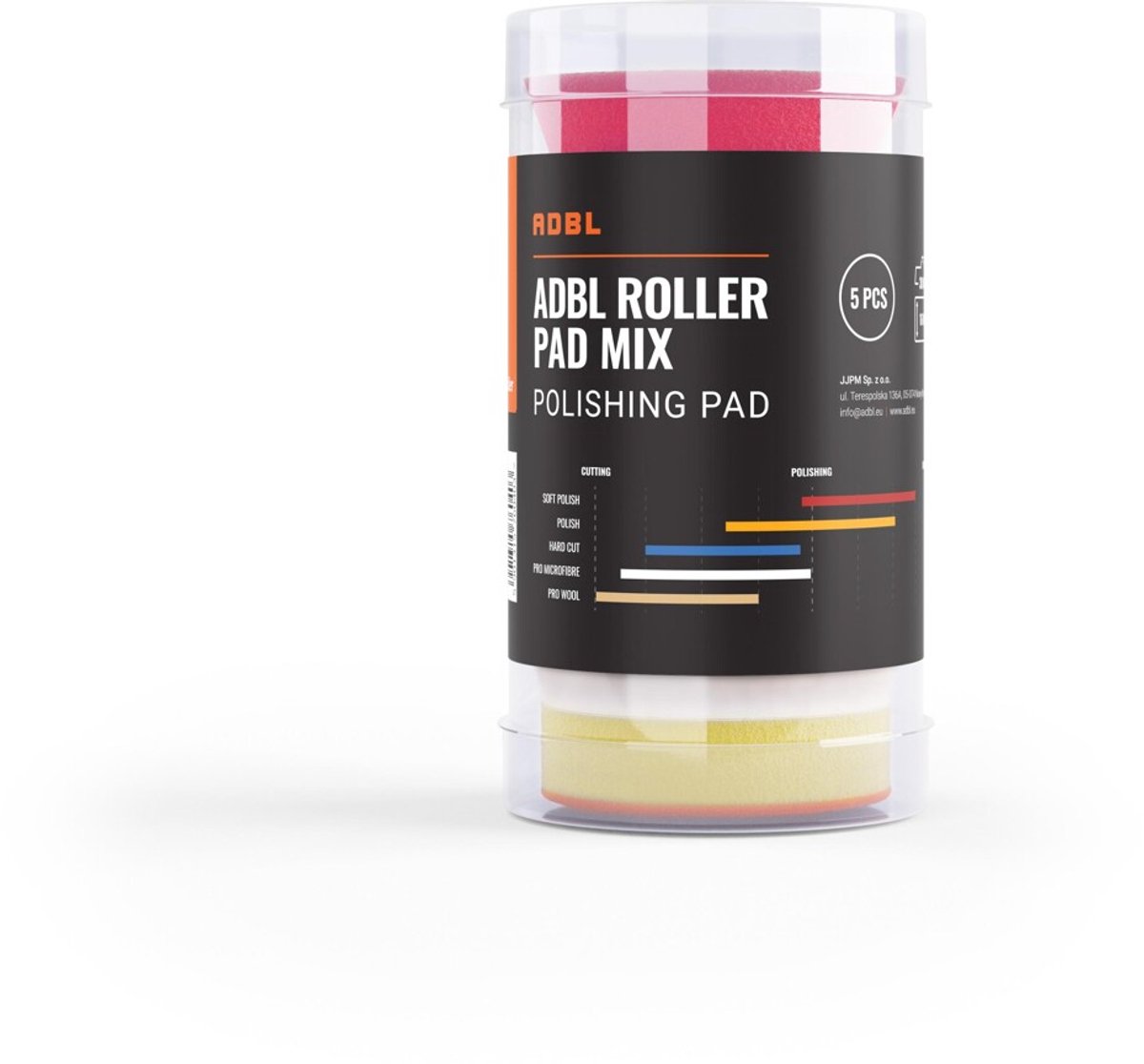 ADBL - Roller Pad Mix DA30 - 5 st
