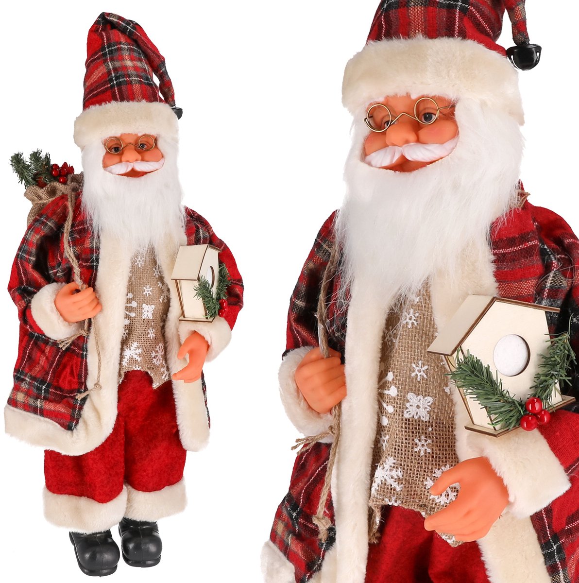 KERSTMIS SANTA kerstfiguur Scandinavisch DECORATIE ornament JUMIhome