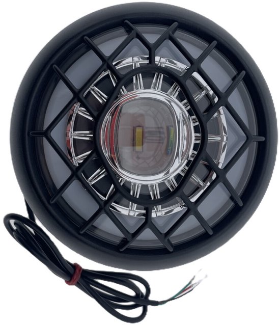 IKZILIGHT Bulls-Eye fatbike koplamp - Zwart — afbeelding 4