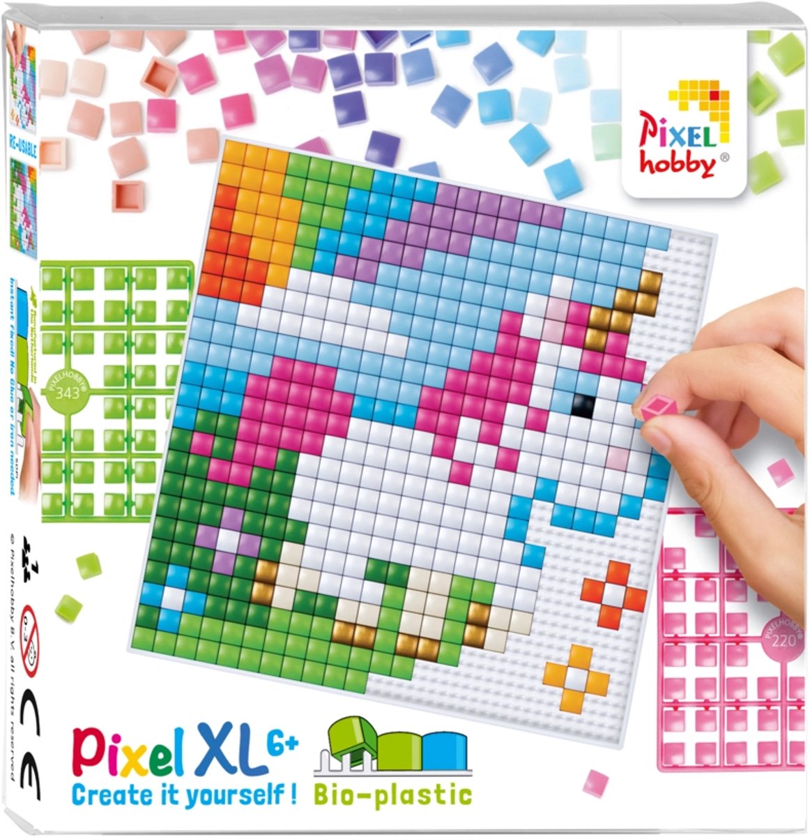 Pixelhobby XL set Unicorn 41046