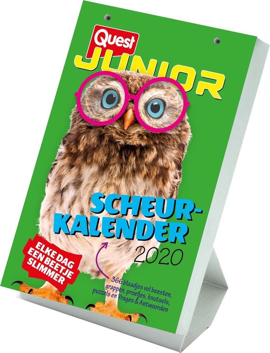Quest Junior Scheurkalender 2021 Bol Com Quest Junior Scheurkalender 2020