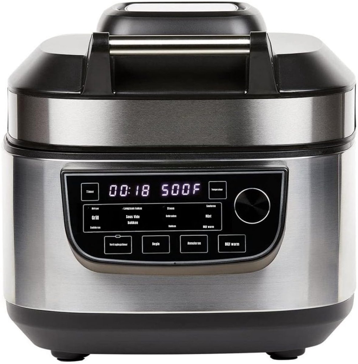 MMP® Multicooker - Multicookers - Zilver - 50cm x 41cm x 34cm
