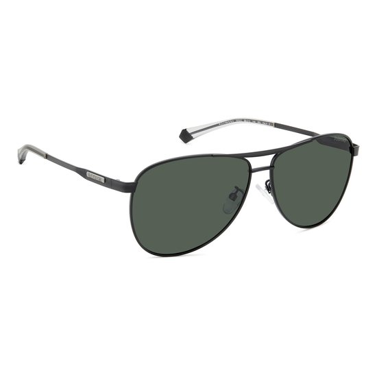 Polaroid PLD 2160/G/S/X MATTE BLACK/GREEN POLARIZED 62/13/140 Herrenbrillen Zonnebrillen — afbeelding 4