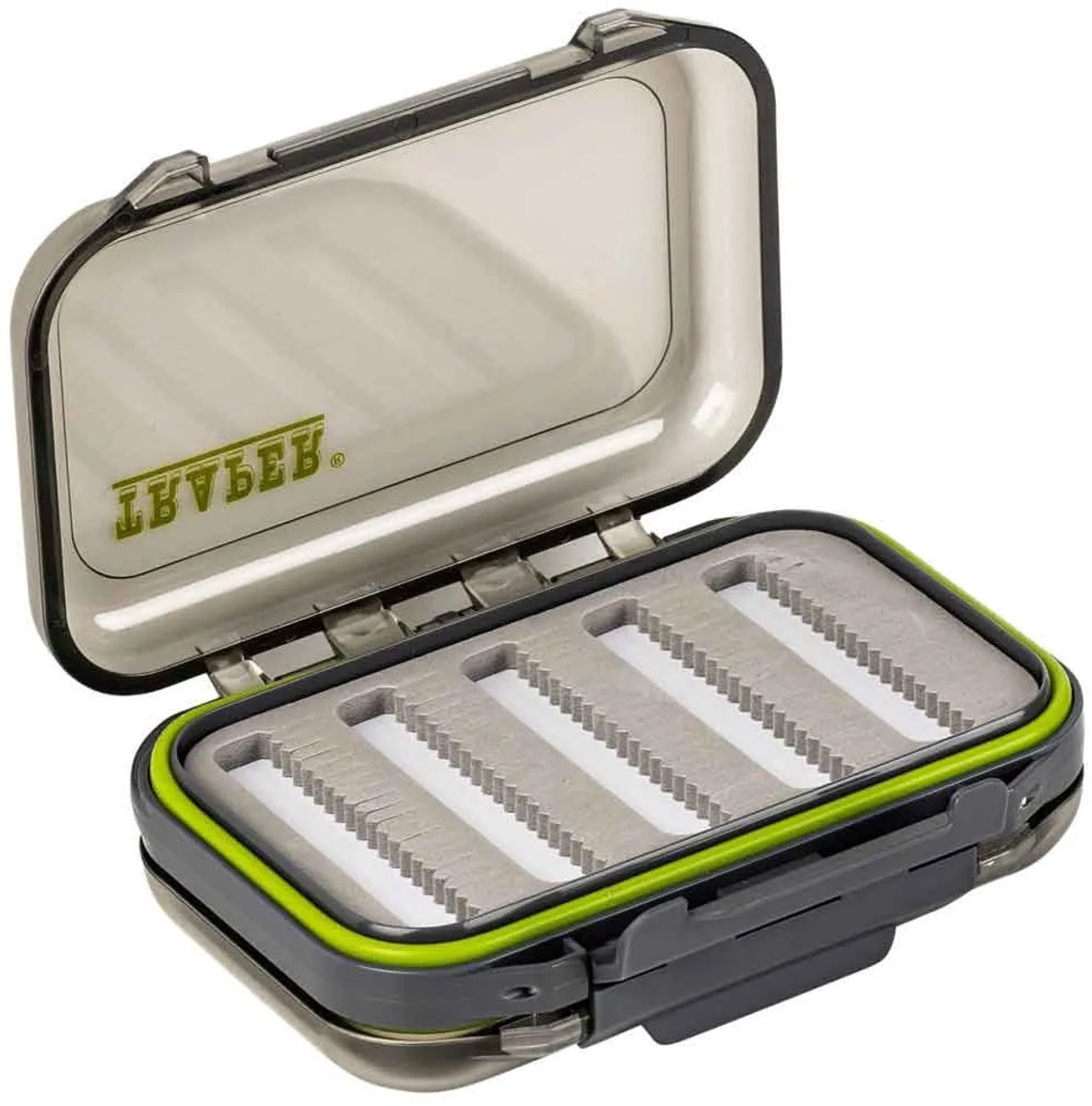 Traper Fly Dry Fly Double Sided Visgereibox Zilver 13 x 9 x 4 cm