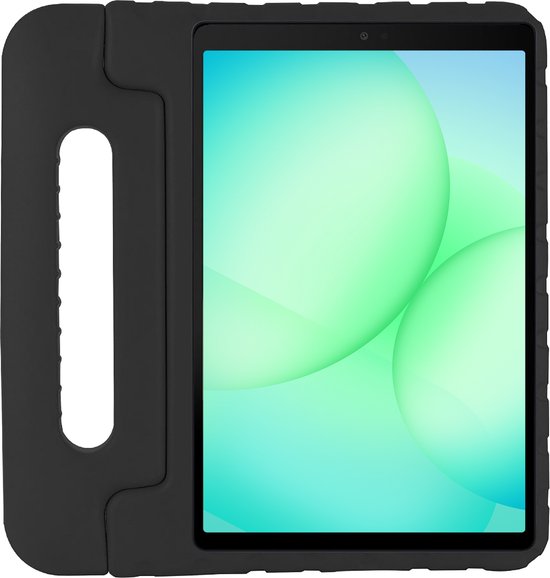 Cazy tablet Hoes Kinderen geschikt voor Samsung Galaxy Tab A11 Plus / A9 Plus - Kinderhoes Tablet Classic - Zwart