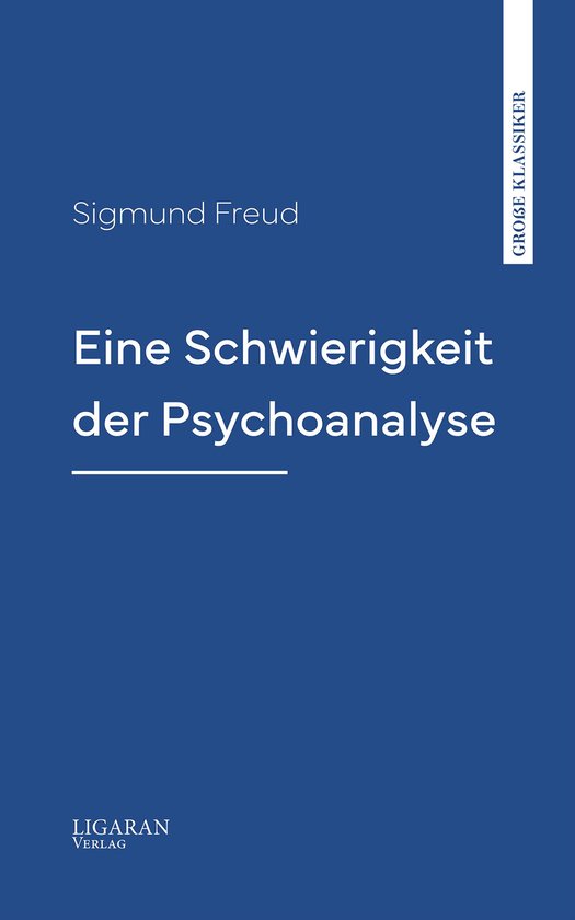 Eine Schwierigkeit der Psychoanalyse - cover