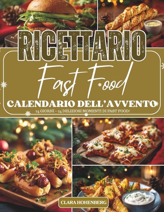 Calendario dell'Avvento del Ricettario Fast Food - cover