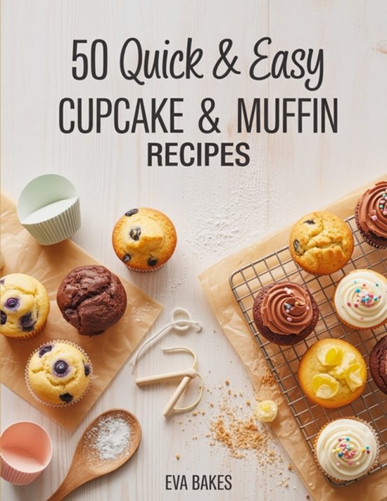 Quick and Easy Recipes- 50 Quick and Easy Cupcake & Muffin R ... - cover