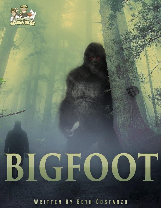 Bigfoot Workbook With Activities for Kids - cover