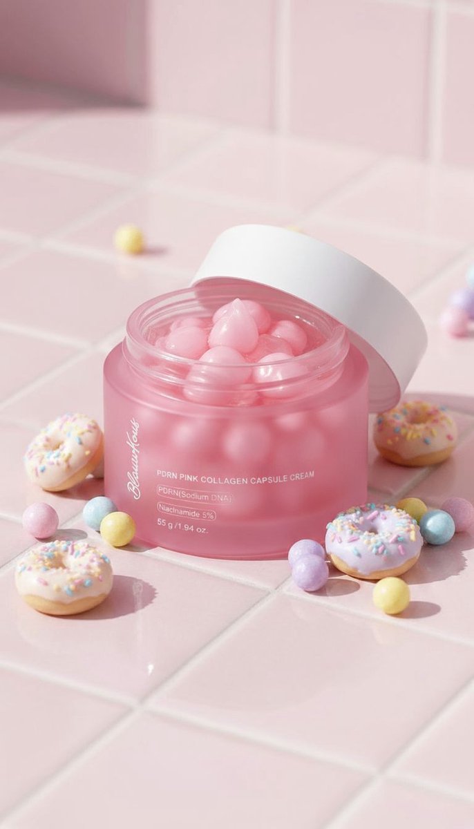 Blauwkous PDRN pink collageen capsule cream