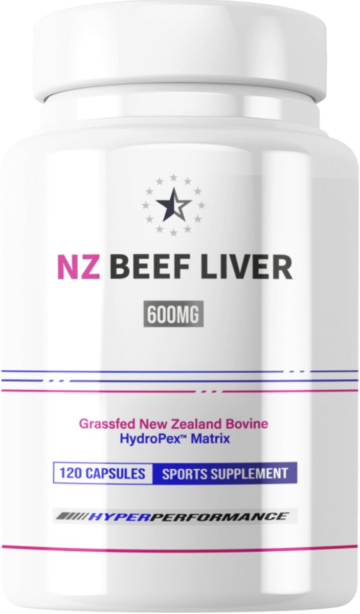 Beef Liver (New Zealand Bovine) met HydroPex™ - 120 V-Capsules (600mg) - Apex®