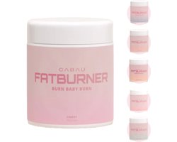 Cabau - Fatburner / Vetverbrander - Cherry - Stimuleert vetverbranding - Minder snoepen - Meer energie - 300 gram